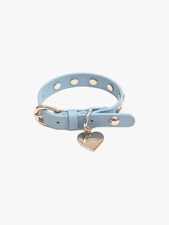 Women Pet Lisa Says Gah Dog Stud Collar Powder Blue