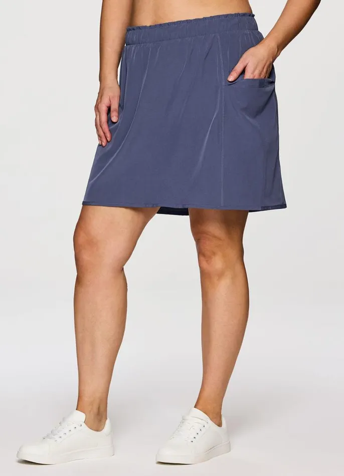 Women Plus On Course 19034 Skort Smoke Blue RBX Active Skorts