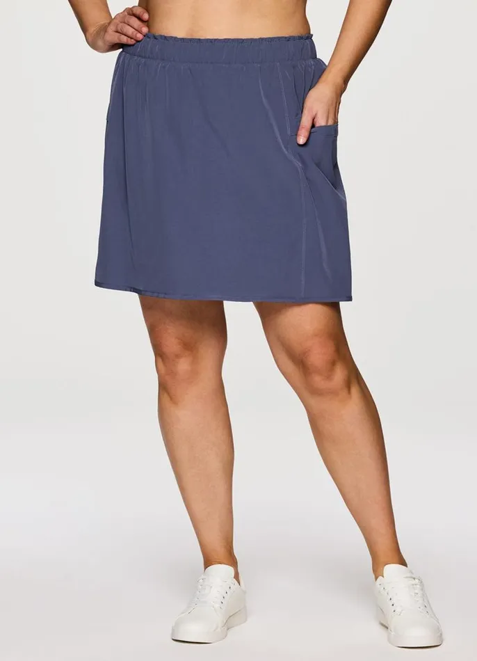 Women Plus On Course 19034 Skort Smoke Blue RBX Active Skorts