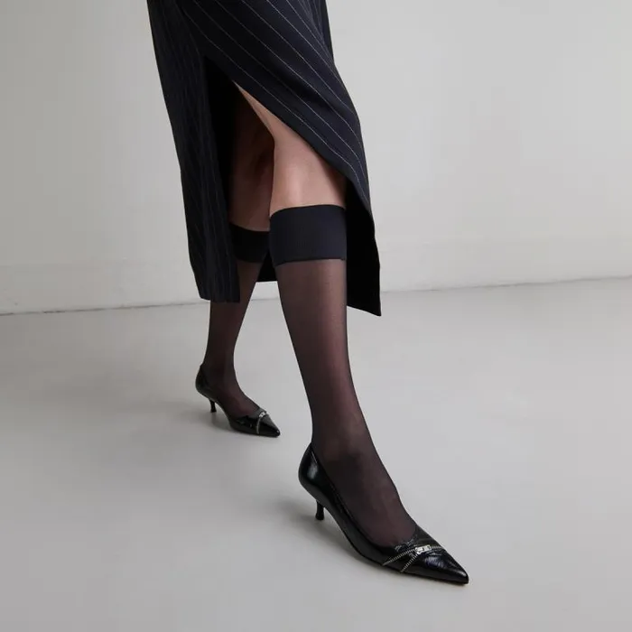 Women Pumps With Zip Black JONAK Pumps