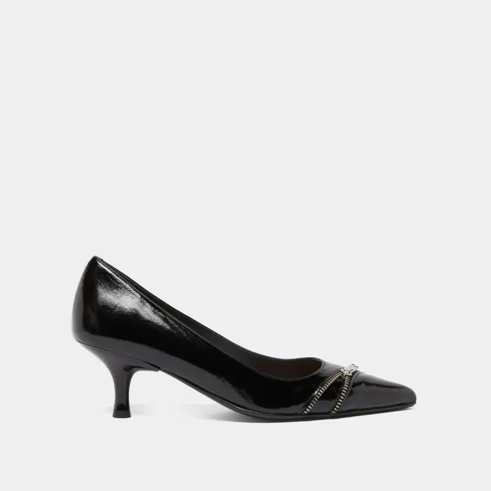 Women Pumps With Zip Black JONAK Pumps