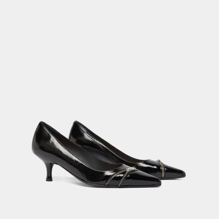 Women Pumps With Zip Black JONAK Pumps