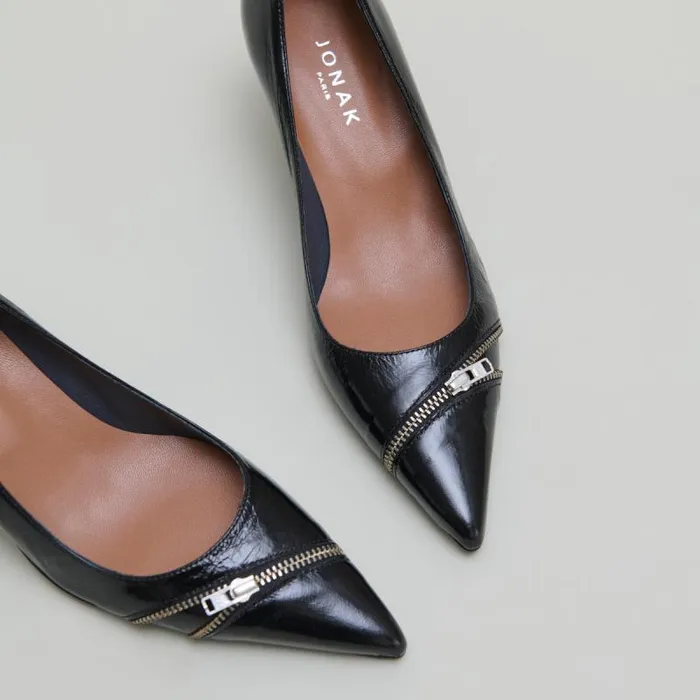Women Pumps With Zip Black JONAK Pumps