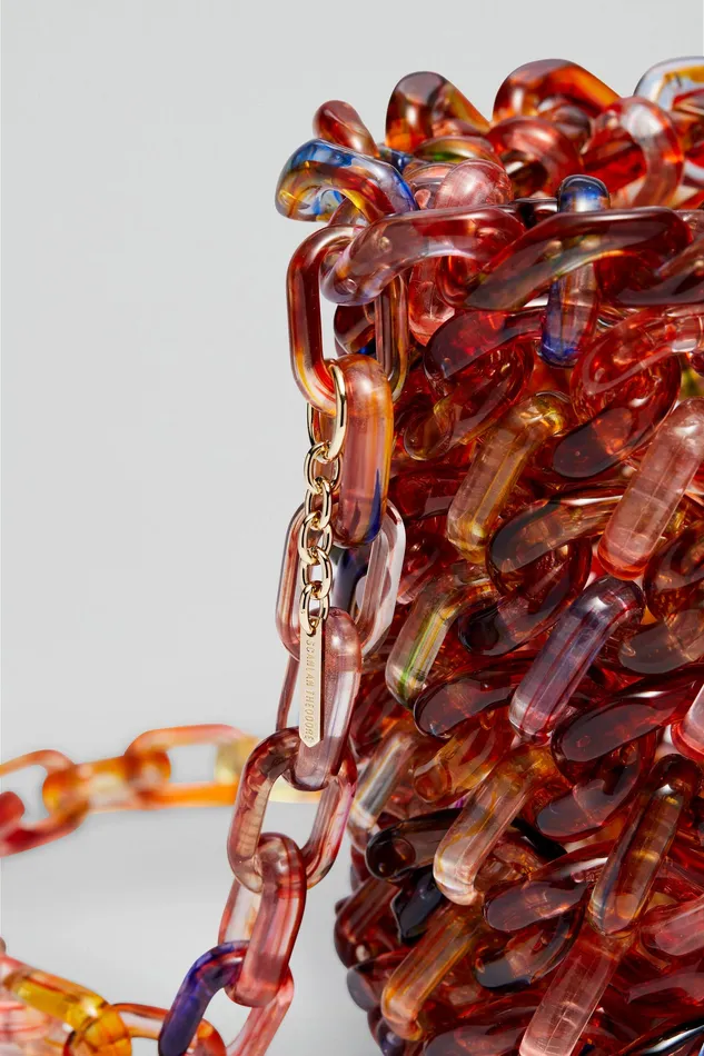 Women RESIN CROSSBODY BASKET SPICE Bags Scanlan Theodore Women RESIN CROSSBODY BASKET SPICE Bags Scanlan Theodore