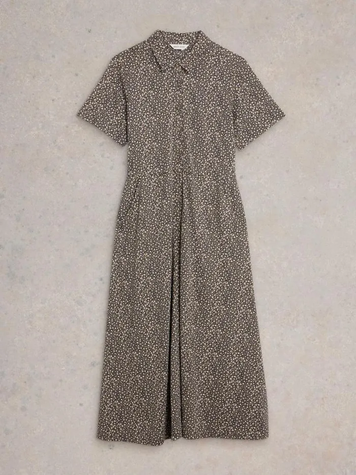 Women Rua Jersey Print Midi Dress Black Print White Stuff Dresses Women Rua Jersey Print Midi Dress Black Print White Stuff Dresses