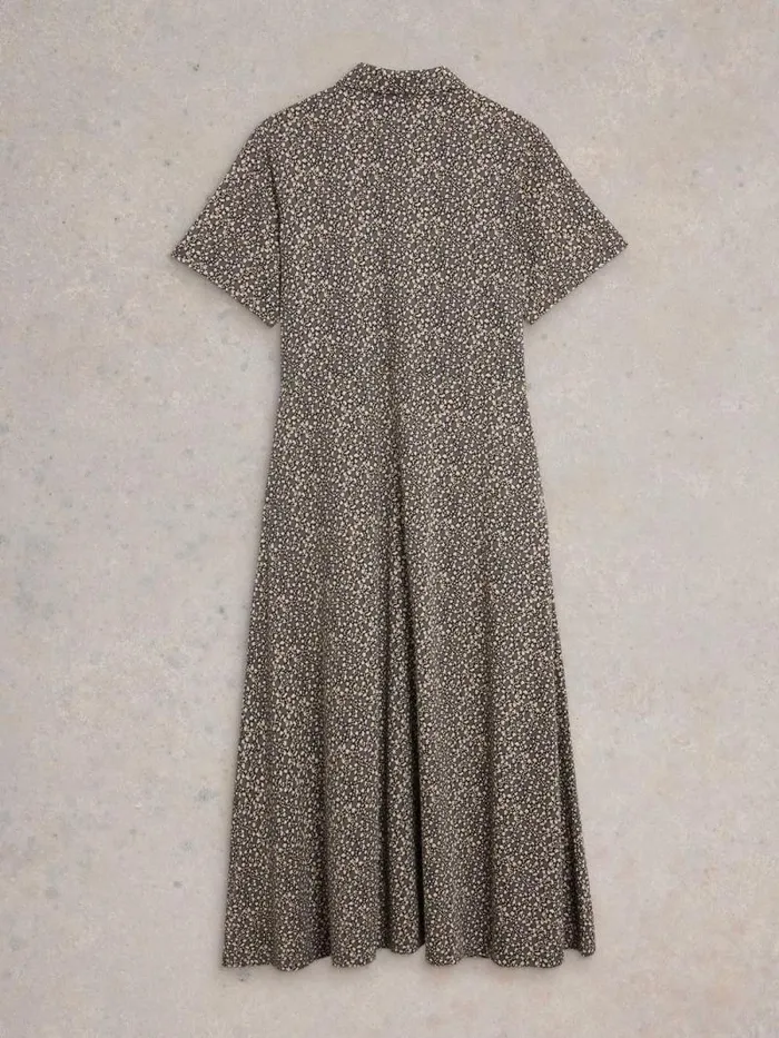 Women Rua Jersey Print Midi Dress Black Print White Stuff Dresses Women Rua Jersey Print Midi Dress Black Print White Stuff Dresses