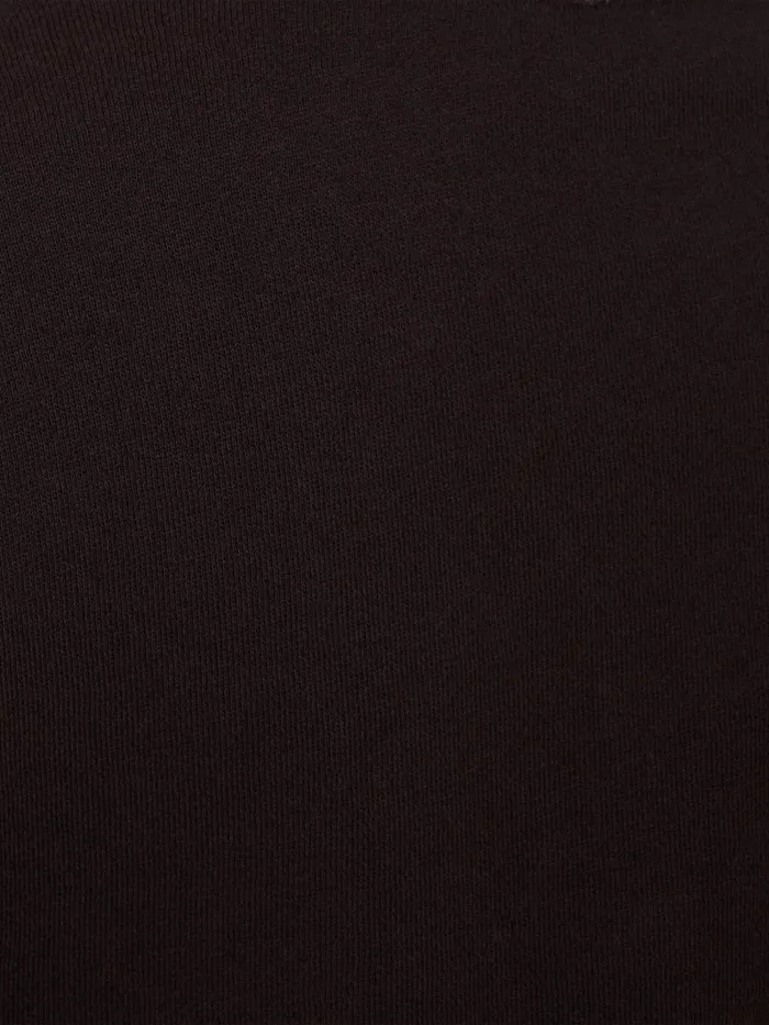 Women Satin Cuff Jersey Sweatshirt Chocolate Jigsaw Coords