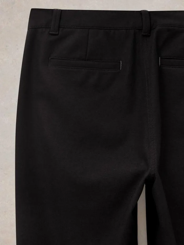 Women Savannah Stretch Trousers Pure Black White Stuff Trousers
