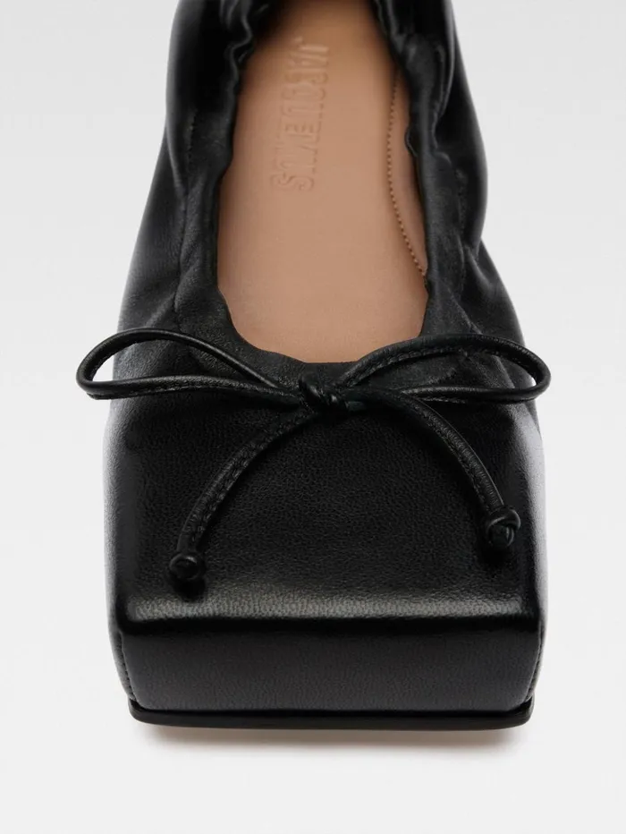 Women Shoes JACQUEMUS The Ballet Flats Black Women Shoes JACQUEMUS The Ballet Flats Black