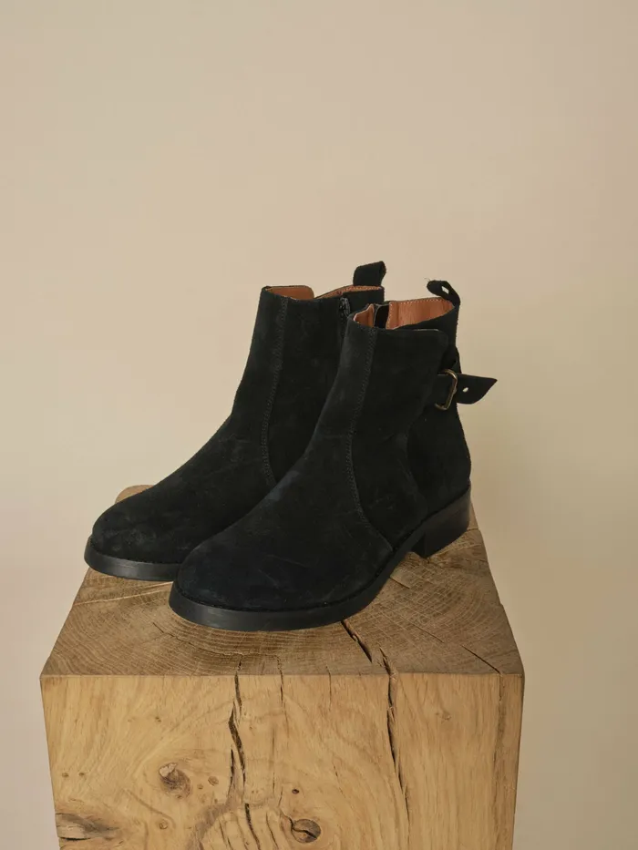 Women Shoes MOS MOSH MMGarcon Suede Boot Black