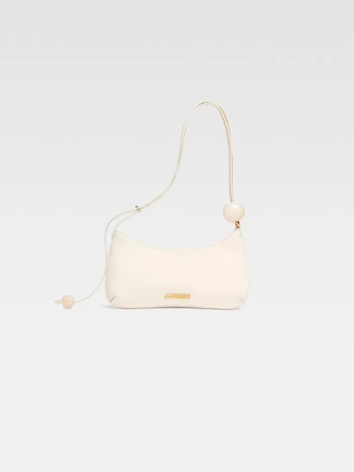 Women Shoulder Bags JACQUEMUS The Bisou Perle Ivory