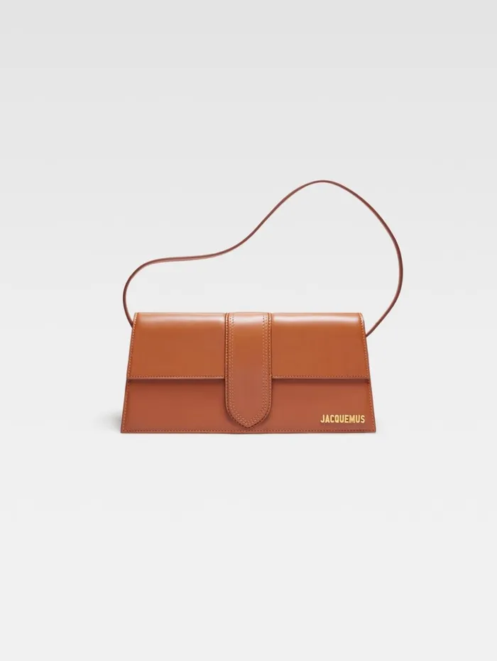Women Shoulder Bags JACQUEMUS The Long Bambino Light Brown