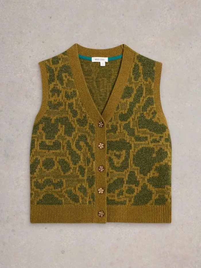 Women SIDNEY SPARKLE TANK Green Multi White Stuff Knitwear Women SIDNEY SPARKLE TANK Green Multi White Stuff Knitwear