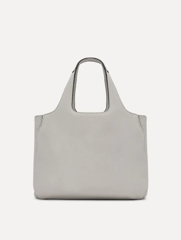 Women Signature Handbags Oscar De La Renta The Mini Topaz Grigio Perla