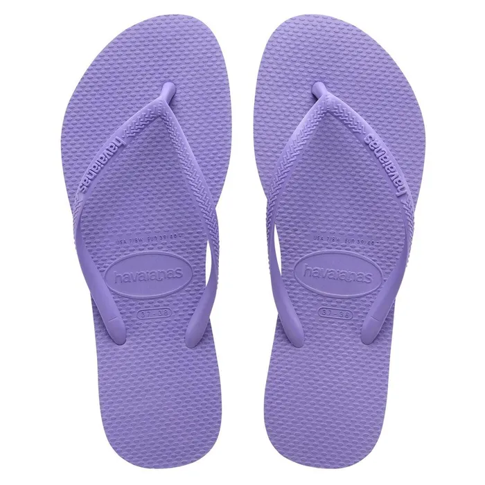 Women Slippers Love Stories Havaianas Flip Flops Purple