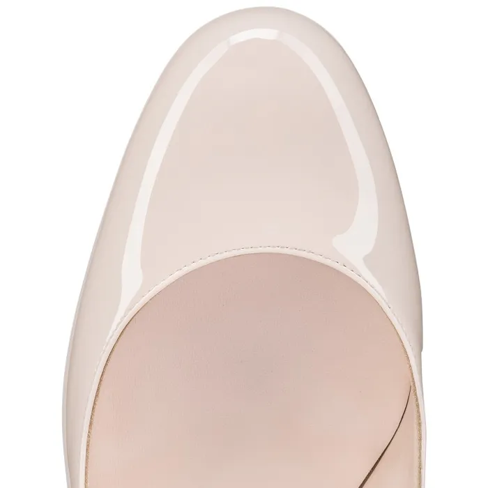 Women So Jane Sling 55 Mm Sling Back Pumps 8211 Patent Leather 8211 Leche Christian Louboutin Pumps