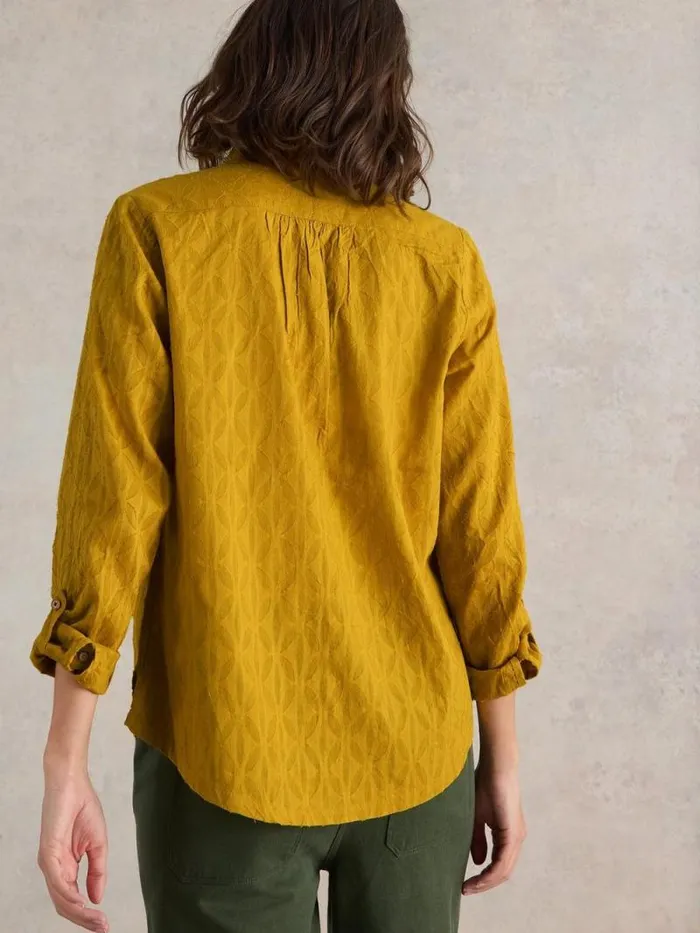 Women Sophie Cotton Long Sleeve Shirt Chartreuse Multi White Stuff Shirts and Blouses Women Sophie Cotton Long Sleeve Shirt Chartreuse Multi White Stuff Shirts and Blouses
