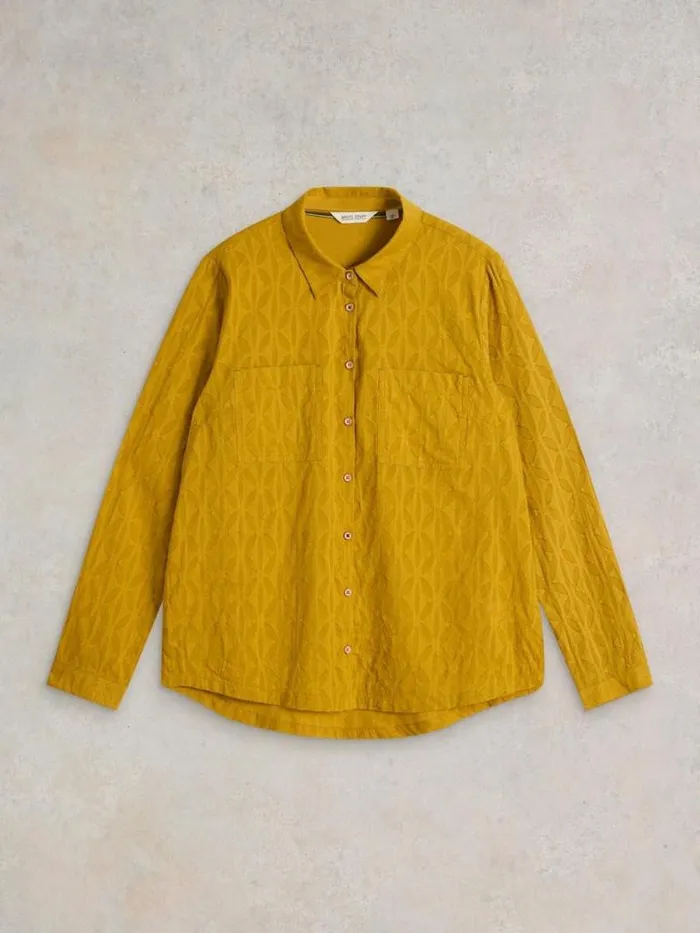Women Sophie Cotton Long Sleeve Shirt Chartreuse Multi White Stuff Shirts and Blouses Women Sophie Cotton Long Sleeve Shirt Chartreuse Multi White Stuff Shirts and Blouses