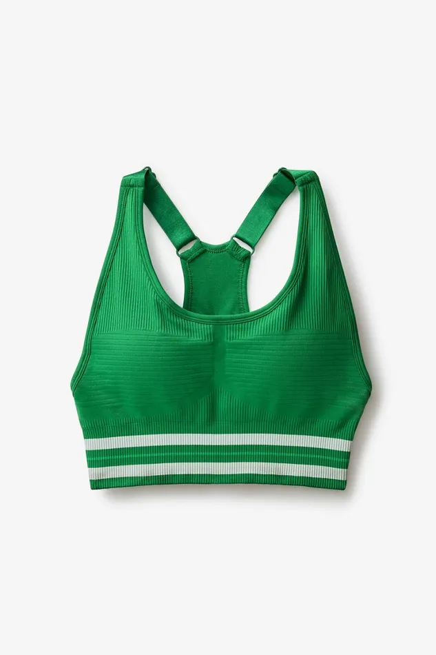 Women Sports Bras Fila Lucky Ace Seamless Sports Bra 300 Amazonfern Greengardenia