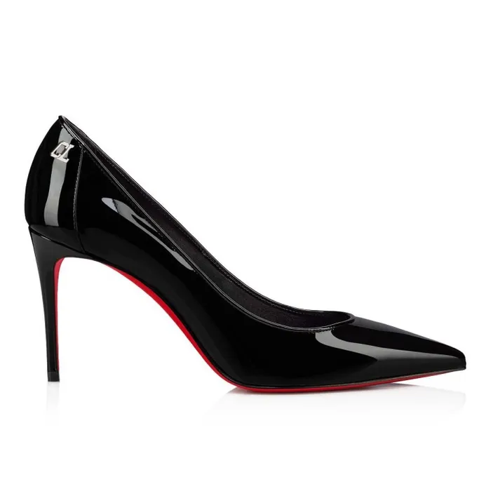 Women Sporty Kate 85 Mm Pumps 8211 Patent Calf 8211 Black Christian Louboutin Pumps