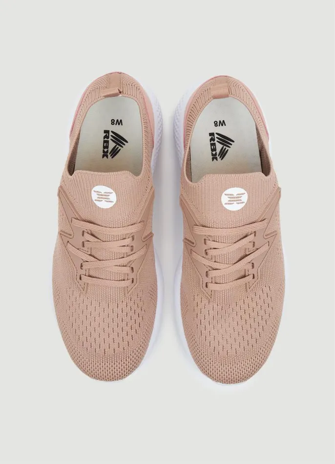 Women Stretch Knit Slip On Shoe Rose RBX Active Shoes