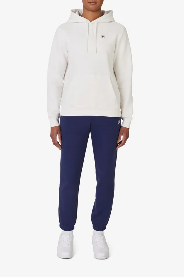 Women Sweatshirts and Hoodies Fila Classic Hoodie 920 Gardenia