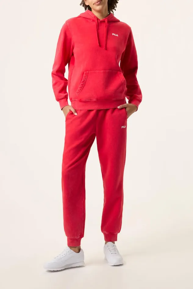 Women Sweatshirts and Hoodies Fila Sportstyle Linear Logo Hoodie 611 Fila Redwhite Women Sweatshirts and Hoodies Fila Sportstyle Linear Logo Hoodie 611 Fila Redwhite