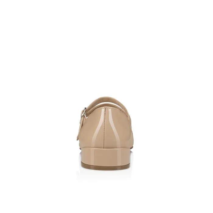 Women Sweet Jane Ballerinas 8211 Patent Leather 8211 Nude 1 Christian Louboutin Flats and Loafers