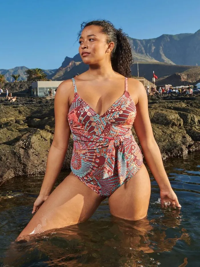 Women Tabitha Tummy Control Swimsuit Red Print White Stuff Swimwear Women Tabitha Tummy Control Swimsuit Red Print White Stuff Swimwear