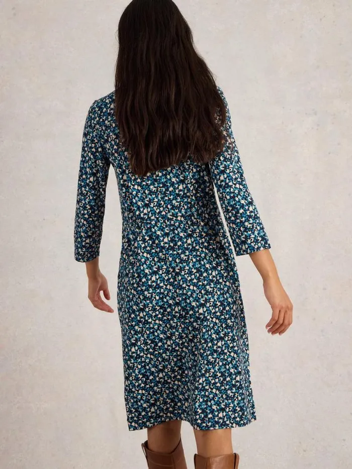 Women Tallie Jersey Crew Neck Dress Navy Multi White Stuff Dresses Women Tallie Jersey Crew Neck Dress Navy Multi White Stuff Dresses