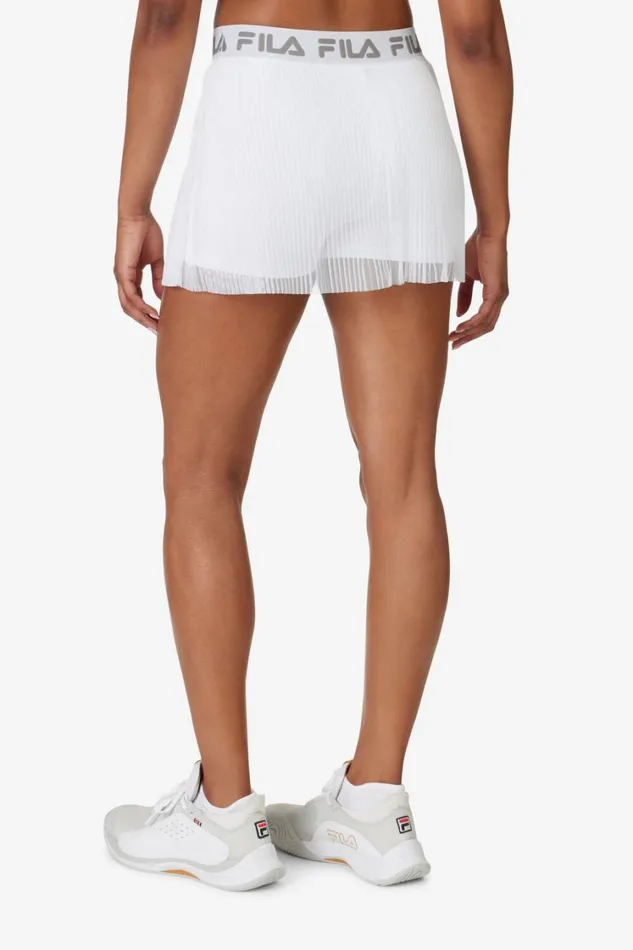 Women Tennis Fila Illusion Skort 100 White Women Tennis Fila Illusion Skort 100 White