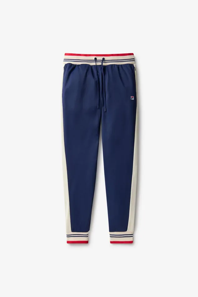 Women Tennis Fila Performance Iconic Settanta Pant 488 Fila Navyangorafila Red
