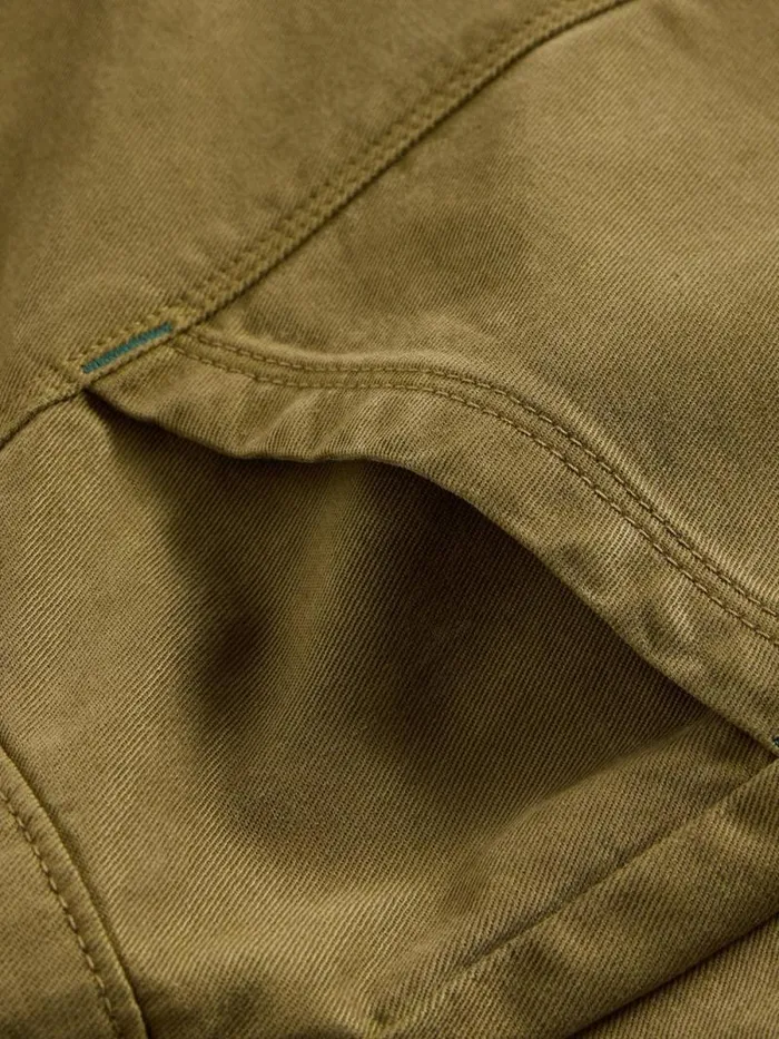 Women Thea Tapered Trouser Khaki Green White Stuff Trousers