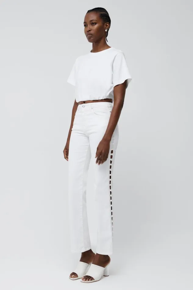 Women Tops and Bodysuits Jonathan Simkhai Jojo TShirt