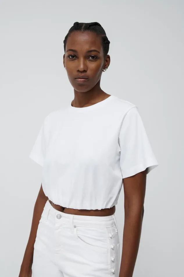 Women Tops and Bodysuits Jonathan Simkhai Jojo TShirt