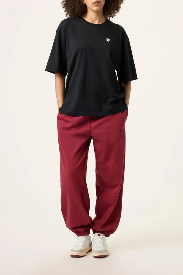 Women Tops and TShirts Fila Country Club Golf Course Map Box Tee 001 Black Women Tops and TShirts Fila Country Club Golf Course Map Box Tee 001 Black