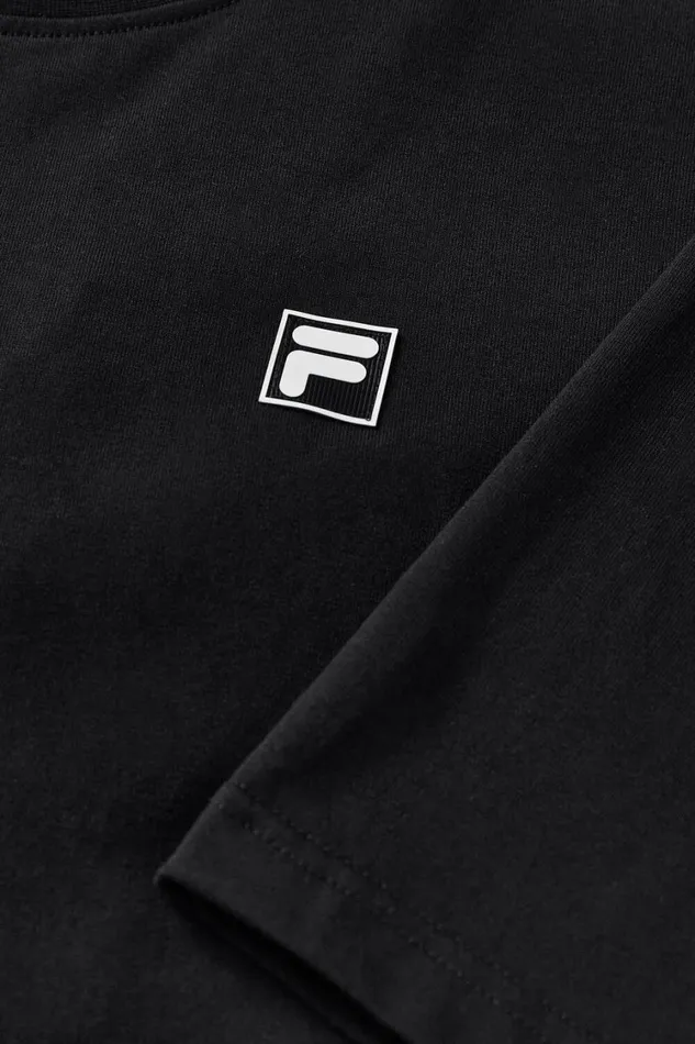 Women Tops and TShirts Fila Country Club Golf Course Map Box Tee 001 Black Women Tops and TShirts Fila Country Club Golf Course Map Box Tee 001 Black