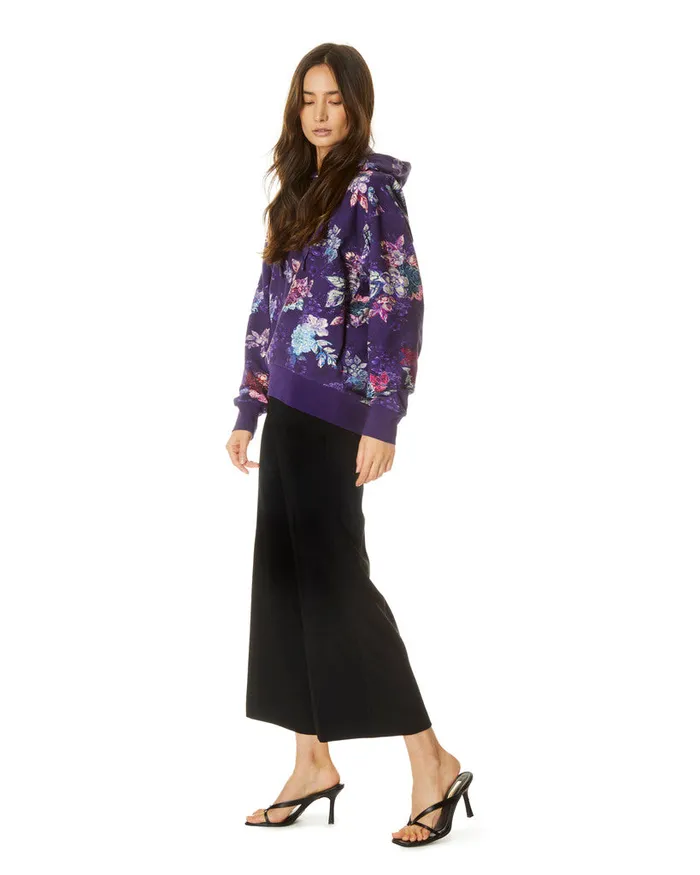 Women Tops Robert Graham CAPRI HOODIE Dark Purple