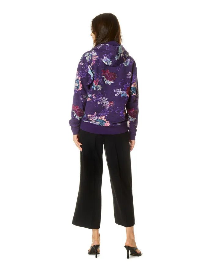 Women Tops Robert Graham CAPRI HOODIE Dark Purple