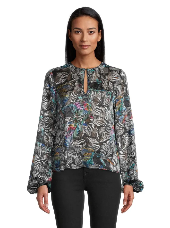 Women Tops Robert Graham ELIZABETH BLOUSE Black