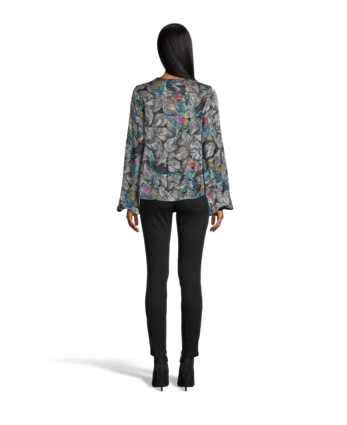 Women Tops Robert Graham ELIZABETH BLOUSE Black