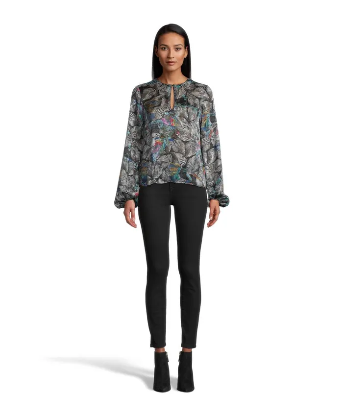 Women Tops Robert Graham ELIZABETH BLOUSE Black