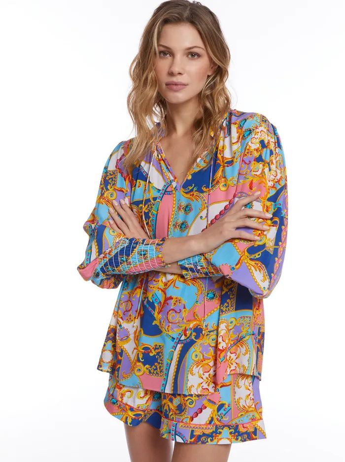 Women Tops Robert Graham JORDYN BLOUSE Multi