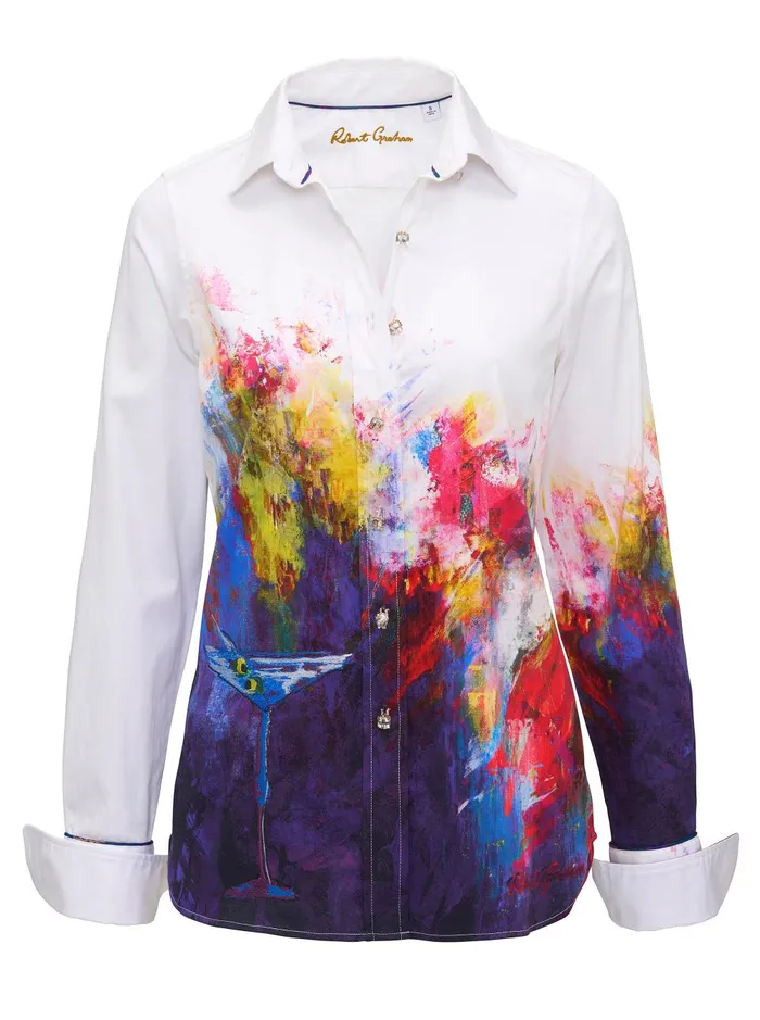 Women Tops Robert Graham PRISCILLA SHIRT Multi