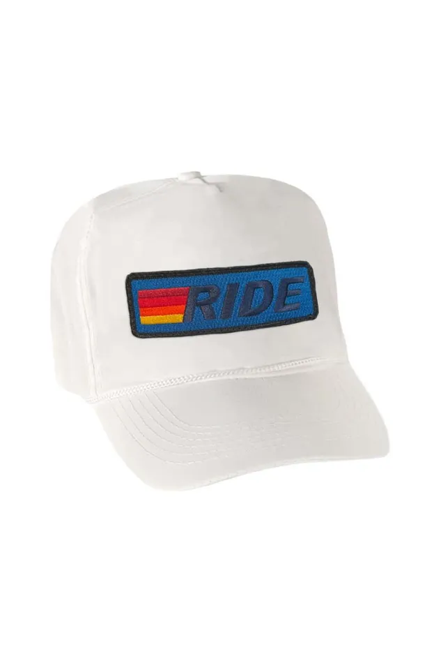 Women Trucker Hats Aviator Nation RIDE LOGO 8211 VINTAGE NYLON TRUCKER