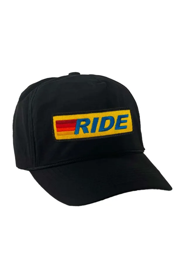 Women Trucker Hats Aviator Nation RIDE LOGO 8211 VINTAGE NYLON TRUCKER