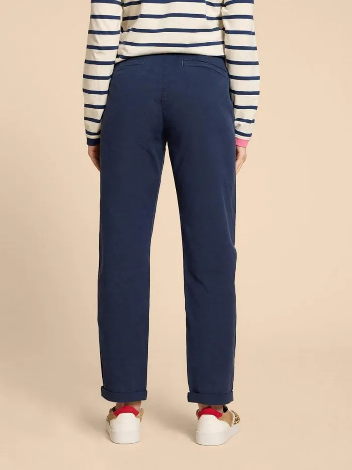 Women Twister Chino Trouser Dark Navy White Stuff Trousers