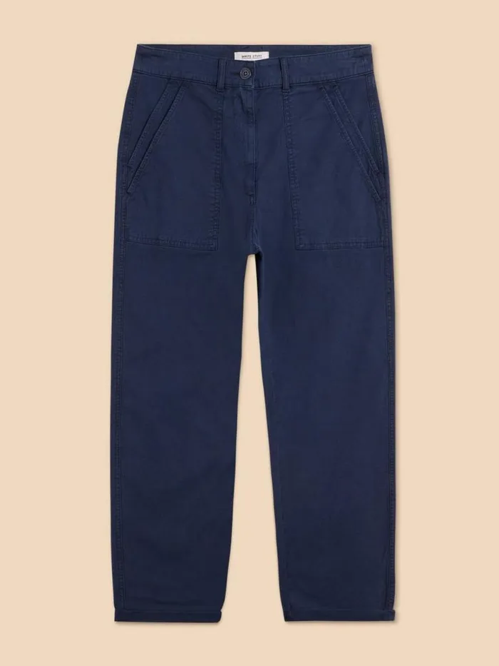 Women Twister Chino Trouser Dark Navy White Stuff Trousers
