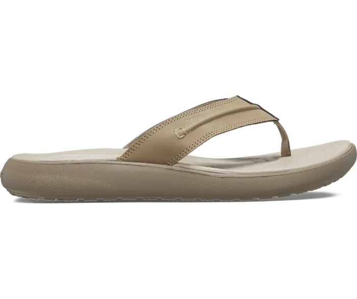 Yukon Vista II LR Flip Khaki Men Crocs FlipFlops