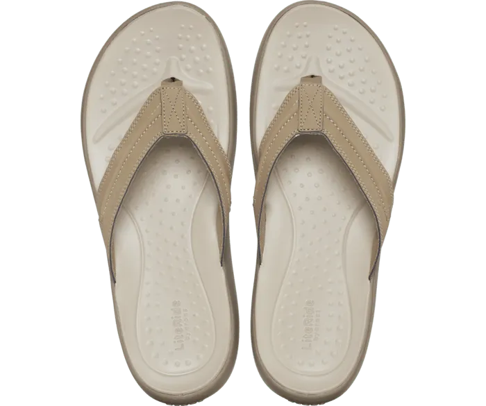 Yukon Vista II LR Flip Khaki Men Crocs FlipFlops